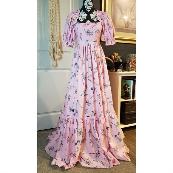 Selkie Dresses & Skirts - NWT Small Selkie Terrace Gown in Daquiri (Pink Tropical)